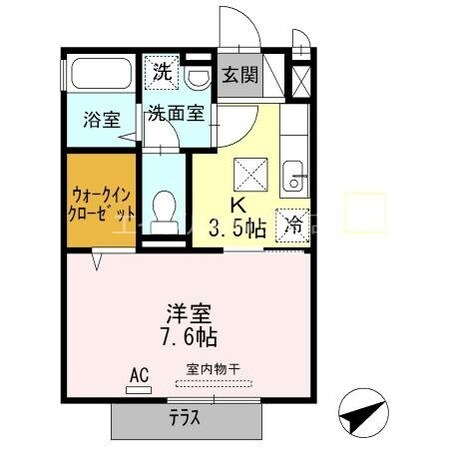 ショコラハウスの物件間取画像